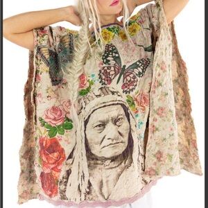 Magnolia Pearl Colorful Butterfly and Floral Jacket